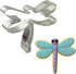 Foose Cookie Cutter 7 Piece Insect 3.5 in Dragonfly, 4.25 in Caterpillar, 3 in Ladybug, 4.5 in Butterfly, 3.5 in Grasshopper, 4.25 in Snail, 3.25 ...