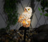 Outdoor Owl Solar Light, Owl Solar Garden Light, Waterproof Decoration with Stakes, Waterproof Warm White LED Light for Garden, Yard, Sidewalk Dec...