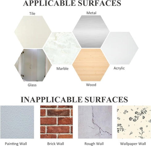 VIS'V Adhesive Hooks, Black Adhesive Towel Hooks Waterproof Self Adhesive Shower Wall Hooks Stainless Steel Stick on Hooks Heavy Duty Sticky Hooks...