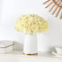 10PCS Silk Hydrangea Heads with Stems Artificial Flowers for Wedding Party Home Decor (Champagne)...