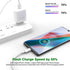 Jelanry USB C Cable USB Type C Cable, 6A 65W SuperVOOC/Warp Fast Charging 80W for OnePlus 11, Rapid Data Fast Charger Cable for Oppo Find X2 X3 Pr...
