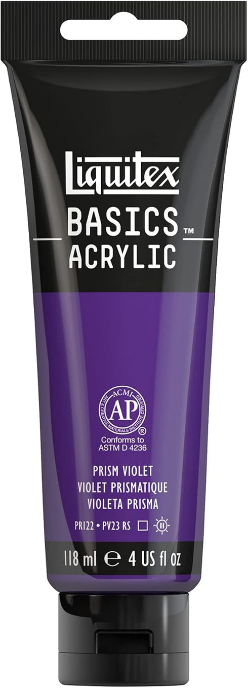 Liquitex BASICS Acrylic Paint, 118ml (4-oz) Tube, Prism Violet...