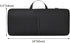 Soft Carrying Case Portable Protection Sleeve Pouch Bags with Handle Strap Compatible with Logitech K400 Plus Wireless Touch with Easy Media Contr...