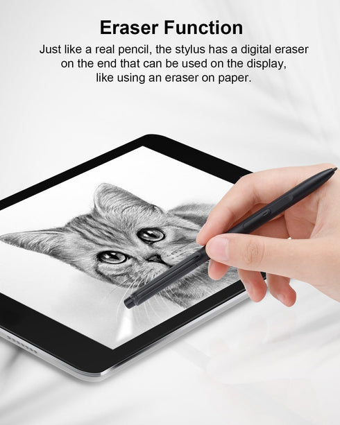 EMR Stylus for Remarkable 2 Pen with Eraser - Replacement Pen for Remarkable 2 Tablet, Digital Pens with 4096 Pressure Level, Palm Rejection Compa...