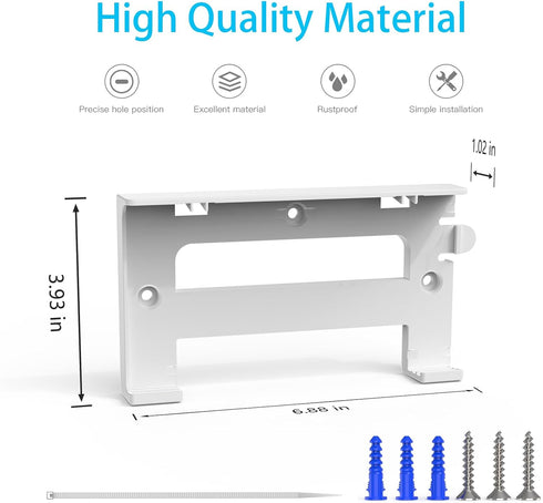 EDUP LOVE Starlink Gen 3 Power Supply Wall Mount, Starlink Mounting Kit for StarLink Standard V3 & Gen 3 High Performance Power Supply Ethernet Ad...