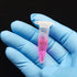 1.5ml Microcentrifuge Tubes with Snap Cap, Polypropylene Graduated, 500 Pcs Sterilized Clear Plastic Small Vials with Caps for Sample Storage with...