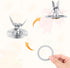 4pcs Blender Gasket for Oster, Blender Gasket O-Ring Rubber Seal Ring Replacement Parts Accessories Compatible with Oster and Osterizer Blender...