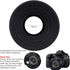 Lens Hood for Nikon Canon Pentax Sony 70-90mm Camera Lens, Ultimate Anti-Glass Anti-Reflective Silicone Collapsible Len Hood Take Reflection-Free ...