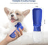 WePet Foldable Portable Dog Water Bottle Puppy Water Dispenser with Drinking Feeder, 12 OZ, High-temperature Resistant Leak Proof for Pets Outdoor...