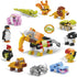 12 in 1 Mini Animal Building Block Set,Stem Building Brick Animal Kingdom Zoo Toys for Kids...