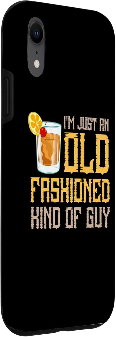iPhone XR Old Fashioned Drink Cocktail Recipe Whiskey Case...