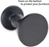 Matte Black Iron Candle Holder for Pillar Candles - Modern Table Centerpiece and Farmhouse Decor - 6"...