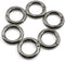 6pcs 29mm Round Spring Snap Hooks Clip DIY Accessories for Handbag Purse Shoulder Strap Key Chains Buckle Zinc Alloy Circle Round Metal Spring Key...