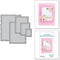 Spellbinders S4-202 Nestabilities Deckled Rectangles Large Etched/Wafer Thin Dies...