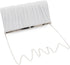 Premium Pleated Metallic Glitter Mesh Clutch Evening Bag Handbag...
