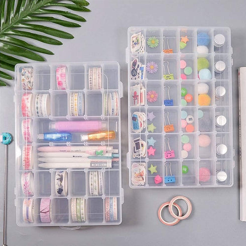 Yinpecly Component Storage Box 130x70x22mm Adjustable Divider 10 Grids Removable Compartment PP Organizer for Jewelry Beads Earring Container Tool...