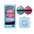 NEW 1 Bag of 2 PCS Ermutao Black Powder Puff Suit, Soft Makeup Foundation Puff Soft Makeup Puff Set, Beauty Sponge Foundation Applicator (XL with ...