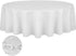 Tektrum Heavy Duty 70 inch Round Elegant Waffle Weave Check Jacquard Tablecloth Table Cover - Waterproof/Stain Resistant/Spill Proof - Great for D...