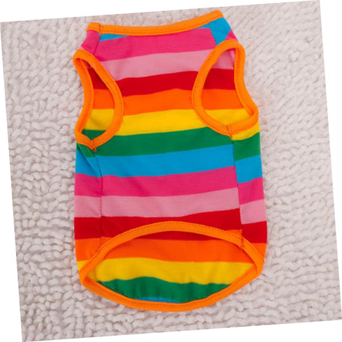 Live Aquarium Plants Dog Vest, Pet Dog Summer Striped Shirt, Dimensions Funky Dogs Clothes, Car Fish Tank Decorations, Blue Aquarium Gravel Shirts...