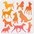 Dog Stencil Dog Drawing Stencils 11.8×11.8inch Reusable Flexible Pet Painting Template Smooth Edge for Farmhouse Home Decor Paint on Wood/Fabric/W...