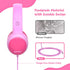 gorsun Kids Headphones with Limited Volume, Children's Headphone Over Ear, Toddler Headphones for Boys and Girls, Wired Headset Earphones for Chil...