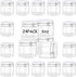 24Pack 6 oz Empty Plastic Jars with Lids - Clear, Wide Mouth, Airtight, Gift & Food Jars for Travel, Home, Kitchen & Slime Making...