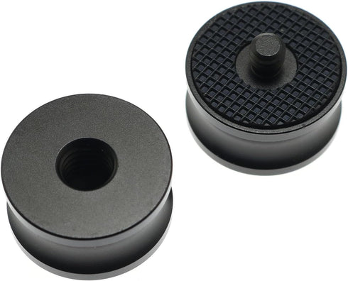 2pcs 1/4" External Thread to 3/8" Internal Thread Camera Tripod Screw Converter Adapter for Tripod Monopod Ballhead Camera (1/4-20 Male to 3/8-16 ...