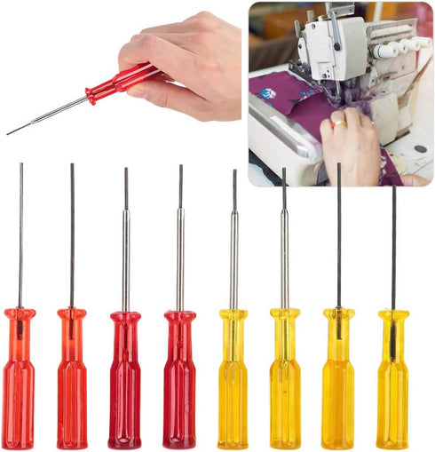 GLOGLOW Hex Socket Screwdriver Needle, Sewing Machine Overlock Machine Balldriver Screwdrivers 1.5mm/1.6mm...