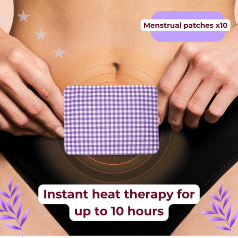 Ultra Thin Period Heating Pads for Cramps - Heat Therapy for Menstrual Pain Relief - Portable Heat Patches for Teens Girls and Women - Menstrual H...