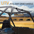UTV Roll Bar Grab Handles for Polaris RZR Can Am,UTV Grab Handles fit 1.75"-2" Rollbar,ATV Passenger Grab Handle Grips 2Pcs (Red CAMO Paracord)...