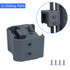 Reinforced Retractable Baby Gate Replacement Parts Kit, Retractable Dog Gate Full Set Wall Mounting Hardware Retractable Pet Gate Accessories with...