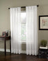 Curtainworks Soho Voile Curtain Panel, 144", Winter White...