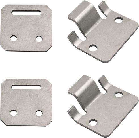 2PCS Seat Hinge Set for Club Car DS 1979-Up Gas, Electric Golf Cart Male and Female...