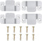 4 Pcs Sectional Couch Connectors Metal Couch Clips Sofa Connector Interlocking Furniture Connector with 10 Pcs Screws...