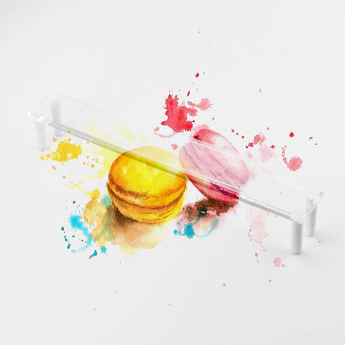 Artist Leaning Bridge Hand, Clear Acrylic Wrist Rest Leaning Bridge Hand Rest for Detailed Painting, Adjustable Height Creative Artist Bridge Art ...
