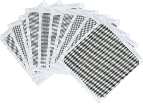 FLYZZZ Window Screen Repair Patches Big, Screen Door Repair Kit?Self-Adhesive Screen Kit Suitable for Repairing Holes&Tears (10Pcs)...