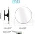 Blind Spot Mirror - PSLER 2" Round Frameless Convex Car Side Mirror, 360° Wide Angle Side View Mirror Accessories with Self Adhesive Back for Car ...