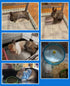 Rabbits Cooling Mat, Self Cooling Mat Pad for Hamster Guinea Pig Chinchilla Bunny Kitten Cat and Other Small Animals, Pet Cool Plate Ice Bed, Rapi...