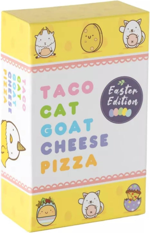 Taco Cat Goat Cheese Pizza - Easter Edition! Fun Seasonal Version of Our hit Game! Ages 8+, 10-15 Minutes to Play, 2-8 Players...