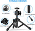 Mini Projector Stand, Table Top Mini Projector Tripod Stand with Tilt Angle Adjustable Small Tripod for Projector Mini, Cameras, DSLR, Smartphones...