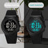 CakCity Digital Watch for Women Waterproof Stopwatch Sports Watches for Mens and Womens Unisex Outdoor Rubber Strap Multifunction Wristwatch with ...