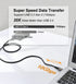 USB A to USB C Cable 10FT, USB 3.1/3.2 10Gbps Data Transfer and 60W 3A Fast Charging Long Cable for Android Auto Samsung Galaxy S22 S21 iPad Pro E...
