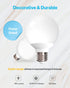 Sunco Lighting 8 Pack Vanity Globe Light Bulbs G25 LED for Indoor Bathroom Mirror Living Area, CRI92 3000K Warm White, Dimmable 450 LM, 6W, E26 Ba...