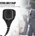 FOSA 3.5mm Headphone Jack Speaker mic,Portable Handheld Walkie Talkie Radio Microphone Waterproof Dustproof with Steel Belt Clip for GP88S,GP2000,...