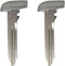 Keyless2Go Replacement for New Uncut Proximity Remote Emergency Key Blade Blank Y172 (2 Pack)...