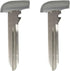 Keyless2Go Replacement for New Uncut Proximity Remote Emergency Key Blade Blank Y172 (2 Pack)...