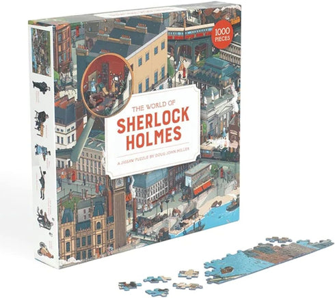Laurence King The World of Sherlock Holmes 1000 Piece Puzzle...