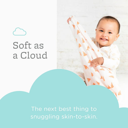 MONICA + ANDY 3 Pack Burp Cloth Bundle - Organic Cotton Muslin Burp Cloths - Unisex Burp Rags for Infant Boys & Girls - Essentials for Feeding, Te...