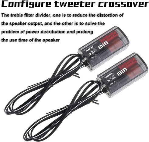 2pcs Car Tweeter Loudspeaker 150W 4Ohm Audio Subwoofer Silk Film for Car Modification Car Audio Modification Nondestructive...
