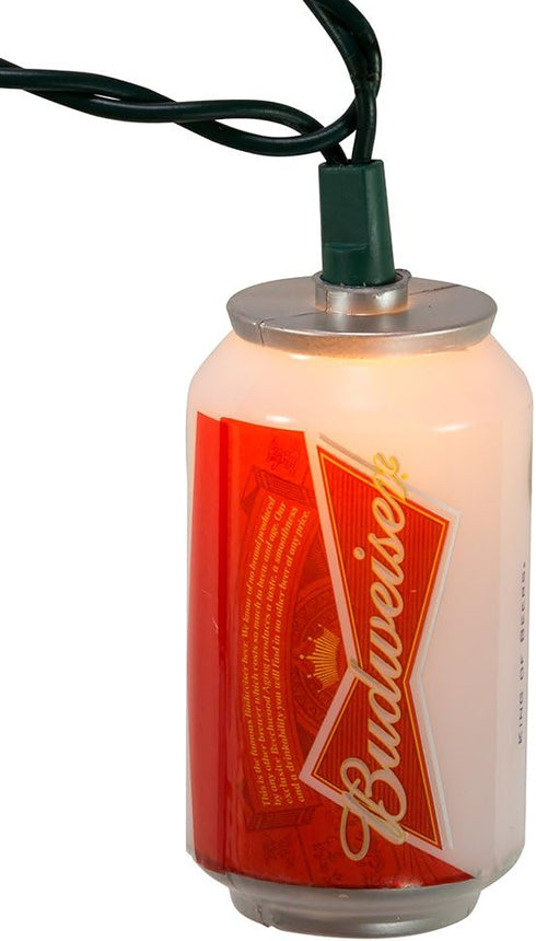 Budweiser Kurt Adler 10-Light Can Light Set...
